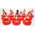 Subbuteo Andrew Table Soccer Olympiacos 2004-2005 on Classic Hasbro Bases
